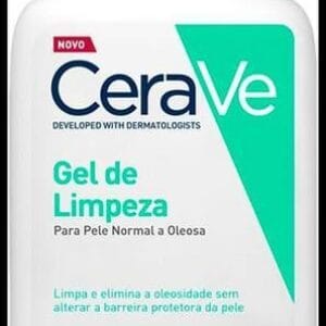 CeraVe, Gel de Limpeza Facial para pele oleosa, com Ácido Hialurônico e Niacinamida