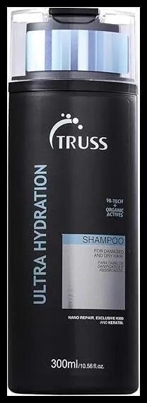 Truss Shampoo Ultra Hydration | Reparação da Fibra Capilar e Redução de Frizz | 300ml