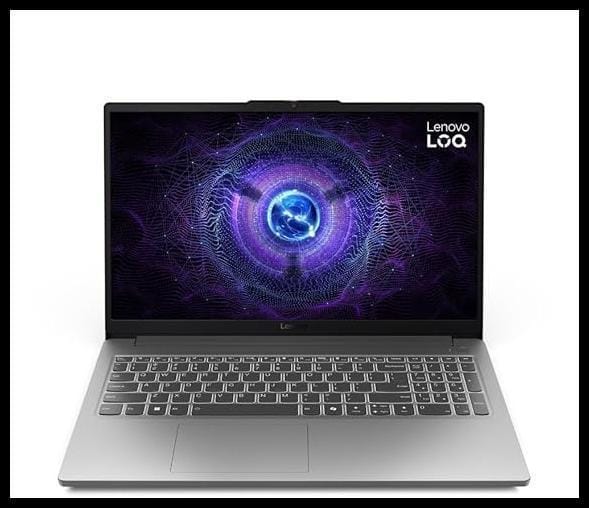 Notebook Gamer Lenovo LOQ E Core i5-12450HX, 8GB, 512GB SSD, RTX 3050 6GB, 15.6" 144Hz, Linux 83MES00100