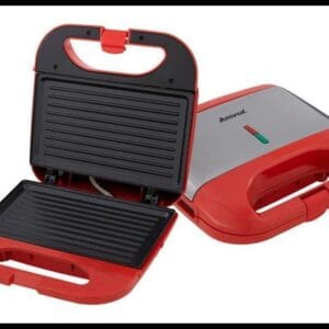 Sanduicheira Grill Amvox Vermelho 750W Lar - AMS 500