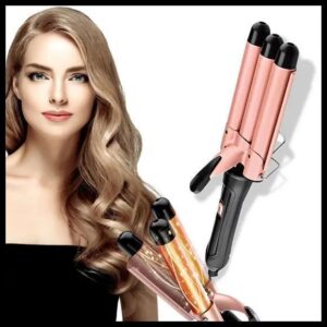 Triondas Modelador de Cachos 25mm Prancha Profissional Bivolt Turmalina Cerâmica Ondas Perfeitas Anti estático - Benedita