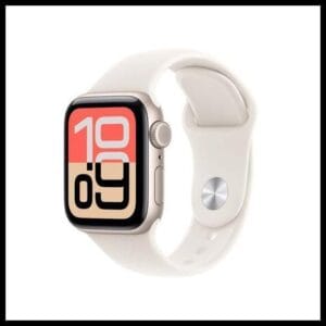 Apple Watch SE 3 GPS + Cellular Caixa Estelar de Alumínio 40mm Pulseira Esportiva Estelar P/M