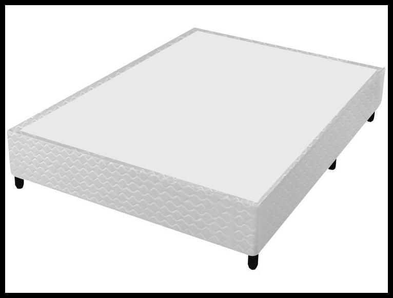 Base Cama Box Casal Gazin 27x138x188cm - Diamond Blue