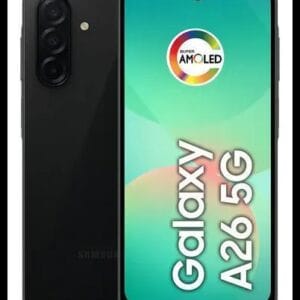Celular Samsung Galaxy A26 5g 256gb, 8gb Ram, Câmera De 50mp, Ip67, Tela Super Amoled 6.7 , Nfc - Preto
