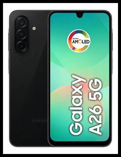 Celular Samsung Galaxy A26 5g 256gb, 8gb Ram, Câmera De 50mp, Ip67, Tela Super Amoled 6.7 , Nfc - Preto