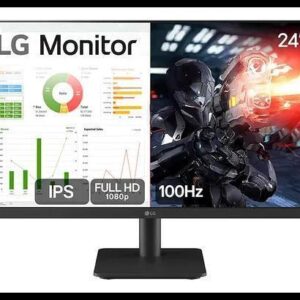 Monitor Gamer LG 24MS500-B 24ms Ips Fullhd 100hz Ajuste de Inclinação Negro