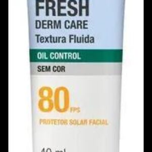 Neutrogena Derm Care Oil Control, Sem Cor, Fps 80, 40ml