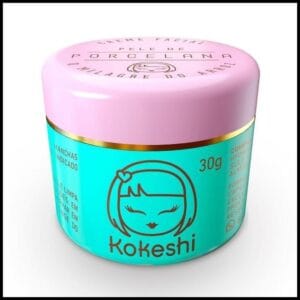 Hidratante Creme Facial Pele De Porcelana Kokeshi 30g Milagre do Arroz