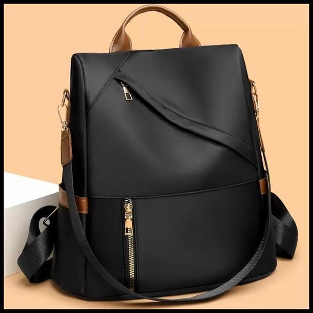 Modelo 019 – Bolsa feminina à prova d’água e antifurto ideal para escola trabalho e viagens.