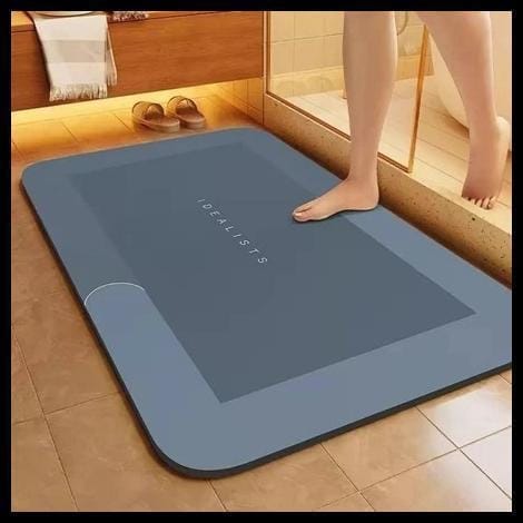 Tapete para Banheiro de Secagem Rápida e Super Absorvente Ideal para Chuveiro Cozinha e Varanda
