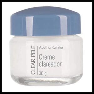 Creme Clareador Uso Noturno P/ Melasma, Hidrata e Regenera 30g Clear Pele Abelha Rainha