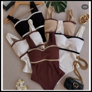 Body Feminino Com Bojo Canelado Ad