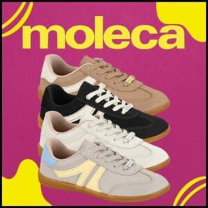 Tênis Sapato Moleca Casual Feminino Plataforma Baixo Confortável Menina Macio Urbano Retro Ajustável
