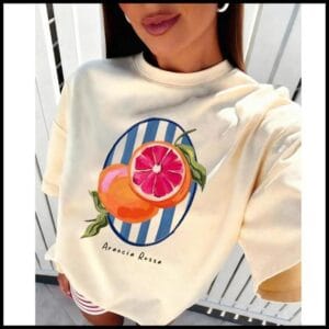 Camiseta Camisa blusa T-shirt oversized Feminina 100%Algodão moda feminina estilosas confortavel