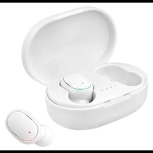 Fone de Ouvido Bluetooth Bright Max Sound com Microfone Cancelamento de Ruído Esportivo Intra-auricular Branco