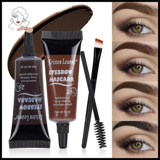Conjunto De Pigmentos Para Sobrancelhas De Tatuagem Líquida Natural Feminina À Prova D'água