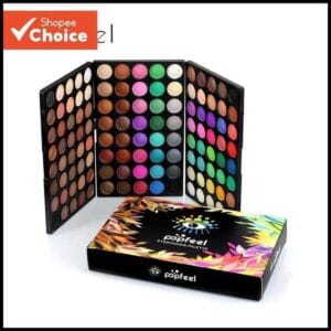 120 Paleta De Sombra Colorida Mate Maquiagem Altamente Pigmentada Em Pó Longa Duração À Prova D'água