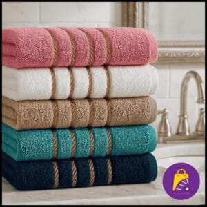 Kit 6 Toalha de Banho Grande Macia Premium 100% Algodão