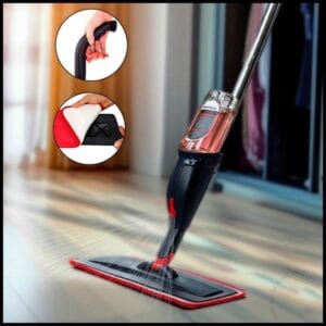 Mop Spray Rodo Inteligente Com Reservatório Limpeza Flash Microfibra Esfregão Mágico Flat