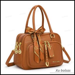 Bolsas Feminina Com Lencinho Alça Lateral Transversal Faixa De Mão De Couro DEC6170#