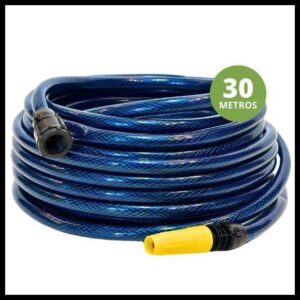 Mangueira 1/2" De PVC 30 Metros Para Jardim Com Esguicho - Verde Garden