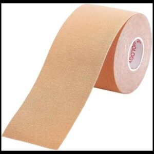 Fita Adesivo de Seios Levanta Peito Silicone Natural Adesivo Sutiã Fita Push Up Invisível | Boob Tape | Bege Premium