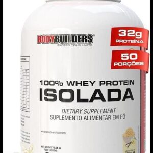 Whey Protein 100% Isolada Baunilha 2kg - Bodybuilders