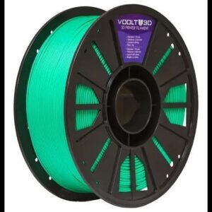 Voolt3D PLA Cor Verde Filamento Efeito Fosco Velvet Premium 1kg