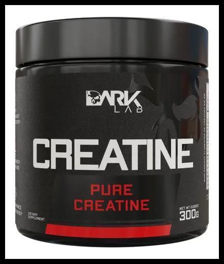 Creatina Monohidratada em Pote 300g 100% Pura Dark Lab