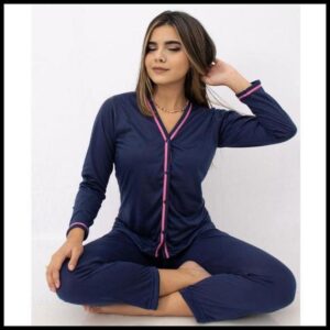 Pijamas Americano de Inverno/ Pijamas De Frio/ Pijamas Amamentação