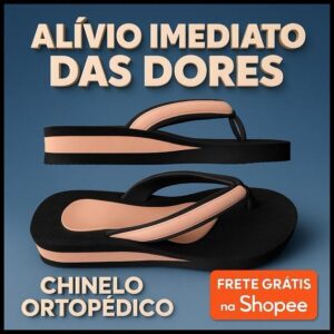 Chinelo ortopédico confortável antiderrapante sandália para fascite plantar