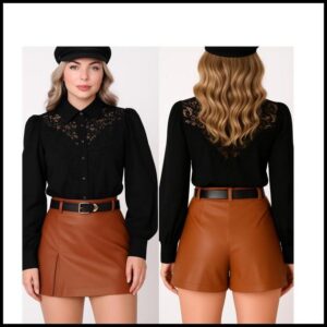 SHORT SAIA COURO,FAKE CINTURA ALTA MODA FEMININA GRAM PROMOÇÃO !!!