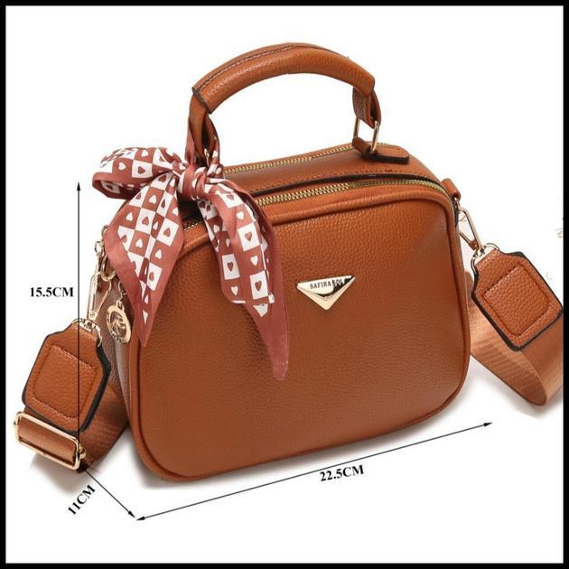 Bolsa Feminina Alça De Gorssa Transversal com laco la338