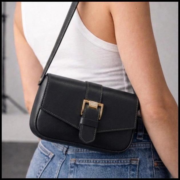 Bolsa Ombro Feminina Casual Versátil Moderna e Elegante Design Estiloso Lançamento
