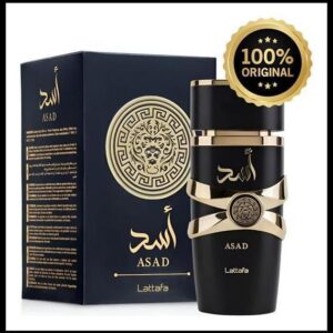 Perfume Árabe Asad Original, Fragrância Oriental Importado, Eau de Parfum 100ml - Lattafa