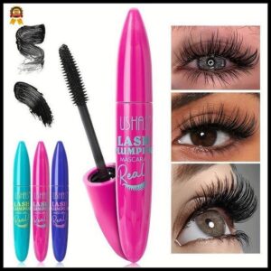 Neutro Thick Mascara Cachos Longos 4D Fibra Líquida À Prova D'água MH