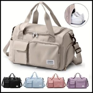 Bolsa Mala de Viagem Multifuncional de Grande Capacidade Resistente e Impermeável