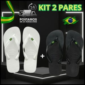 Chinelo Bandeirinha Original Sandalia De Dedo Unissex Verão. Presente para o Dia dos Pais