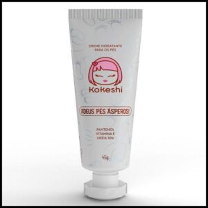 Creme Hidratante para os Pés Kokeshi Alivio de Ressecamento 45g