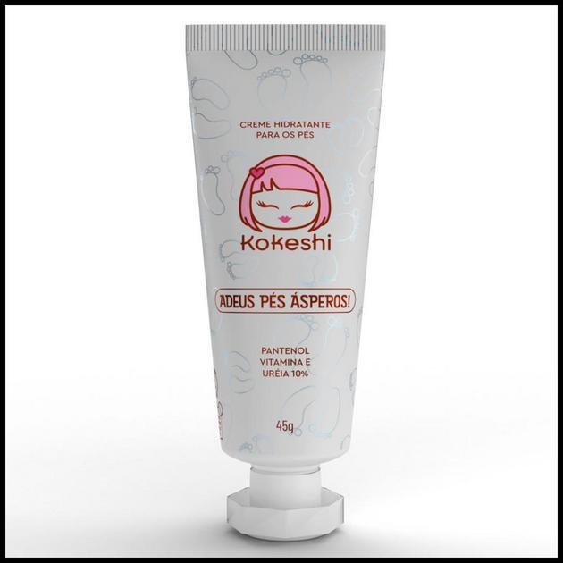 Creme Hidratante para os Pés Kokeshi Alivio de Ressecamento 45g