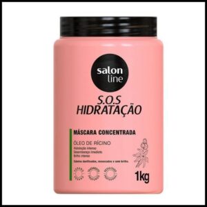Máscara S.O.S Hidratação Óleo de Rícino Salon Line 1kg
