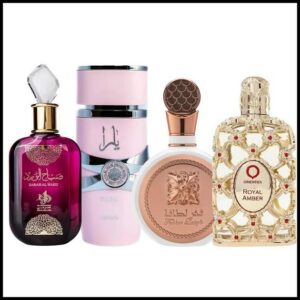 Kit 4 Perfumes Femininos Árabes 100ml