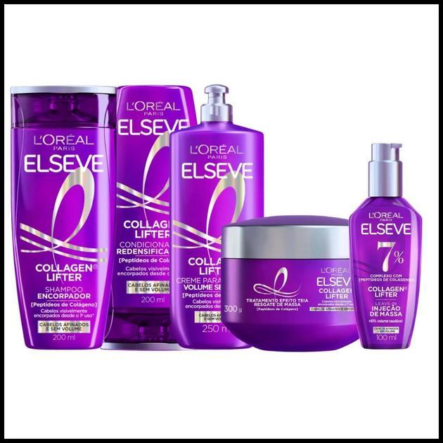 Kit Elseve Colageno Lifter - Shampoo e Condicionador 200ml