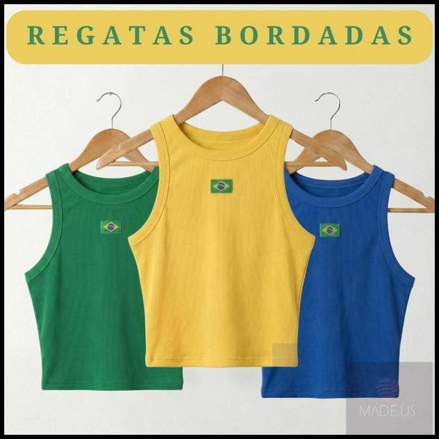 Regatas do Brasil Feminina Ribana Copa Bandeira BORDADA