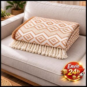 Manta Para Sofá Gigante Luxo 210x120/ 240x180/KING 3mx1,80m Premium 100% Algodão Capa Decorativa Protetora