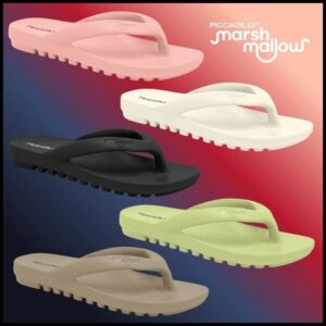 Chinelo Piccadilly Feminino Nuvem MarshMalow Original Leve Mães