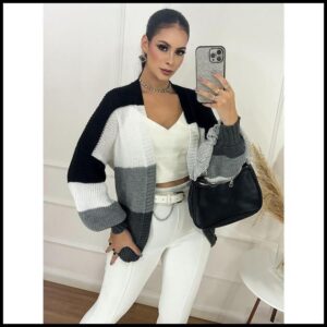 cardigan tricot modal quimono fang listrada
