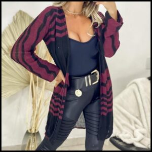 Kimono Casaco Cardigan Reto Aberto