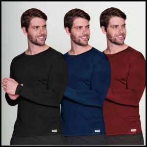 Camisa Térmica Proteção Uv 50+ Segunda Pele Unissex Camiseta Malha Fria Manga Longa