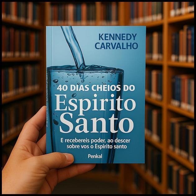 Livro 40 Dias Cheios do Espírito Santo | Kennedy Carvalho